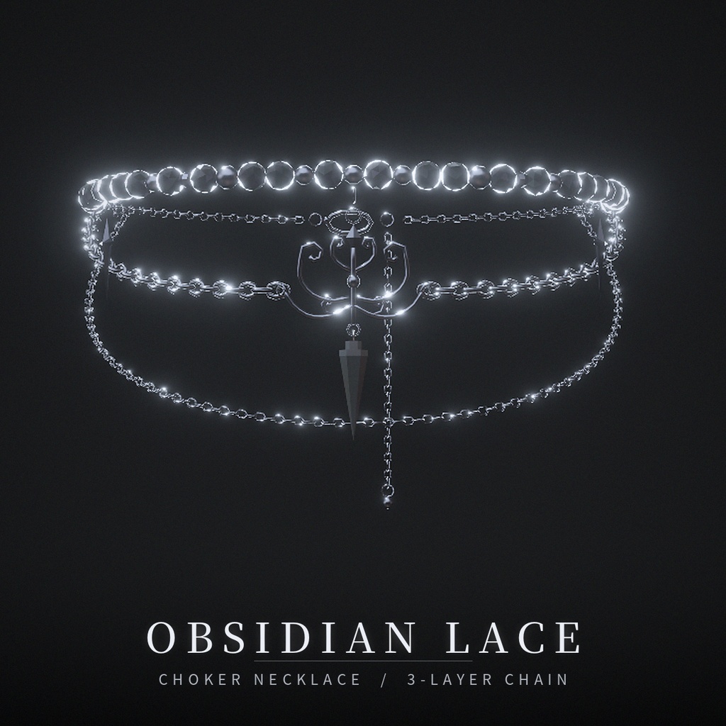 【VRChat向け】OBSIDIAN LACE