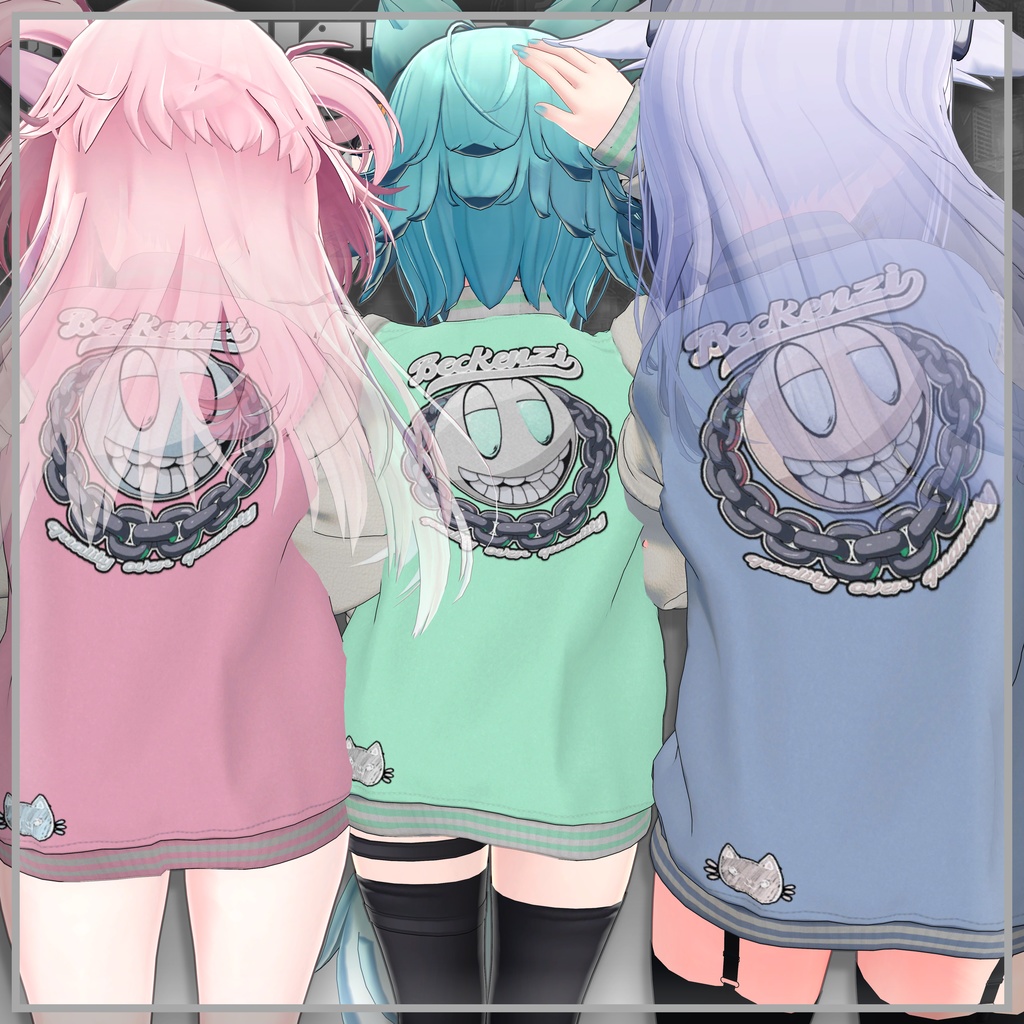 バーシティ ジャケットfor Kikyo/桔梗, Selestia/セレスティア, Rindo/竜胆, Maya/舞夜