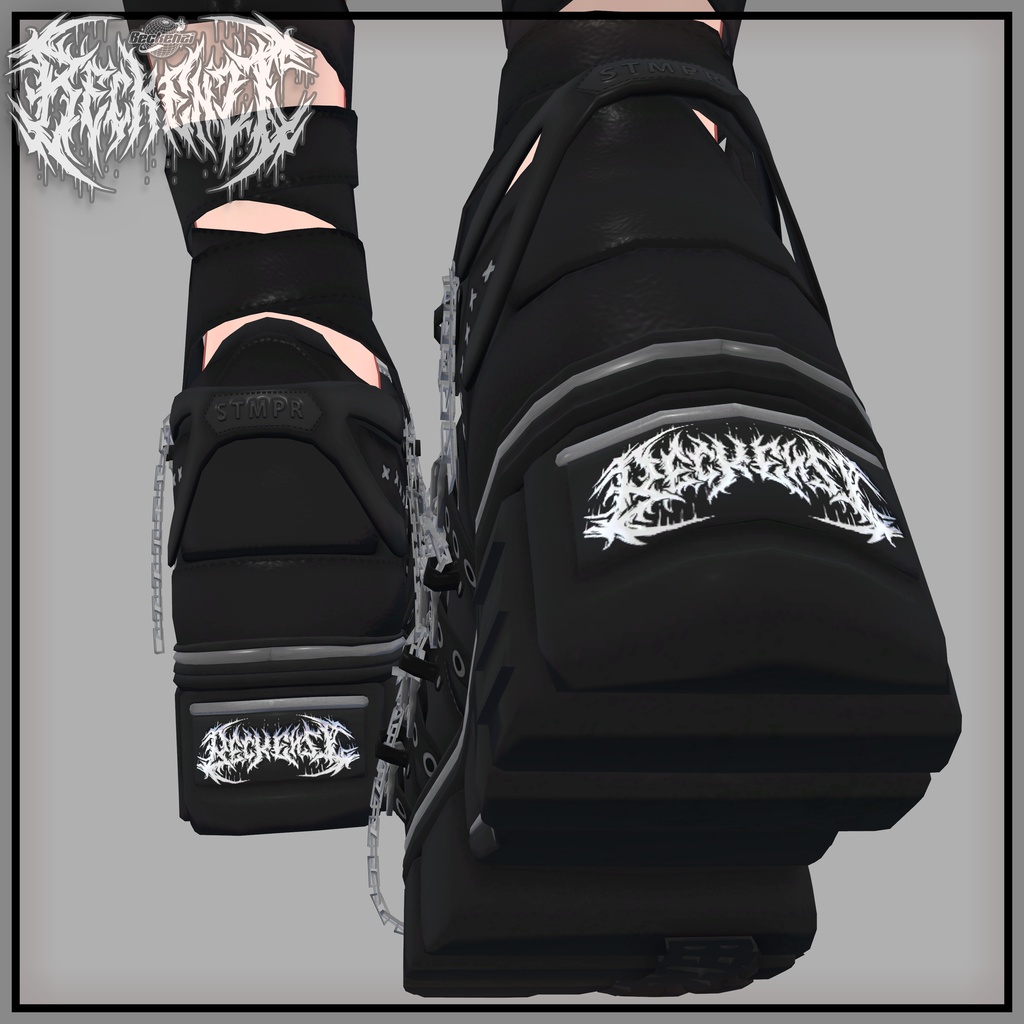 BECKENZI ゴシック靴 for Kikyo/桔梗, Maya/舞夜, Karin/カリン, Rindo/竜胆, Selestia/セレスティア, Emmelie, INABA, Grus, EYO/イヨ