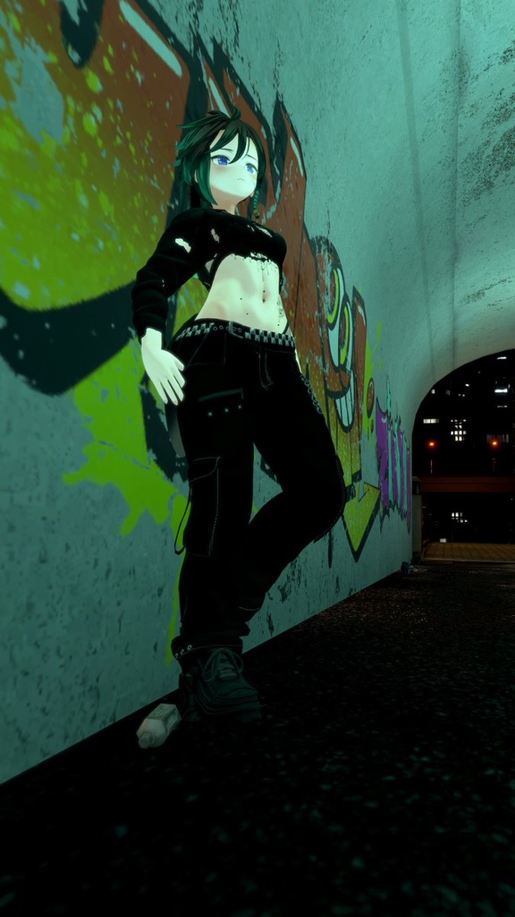 BECKENZI Goth Cargo Pants/ゴスカーゴパンツ