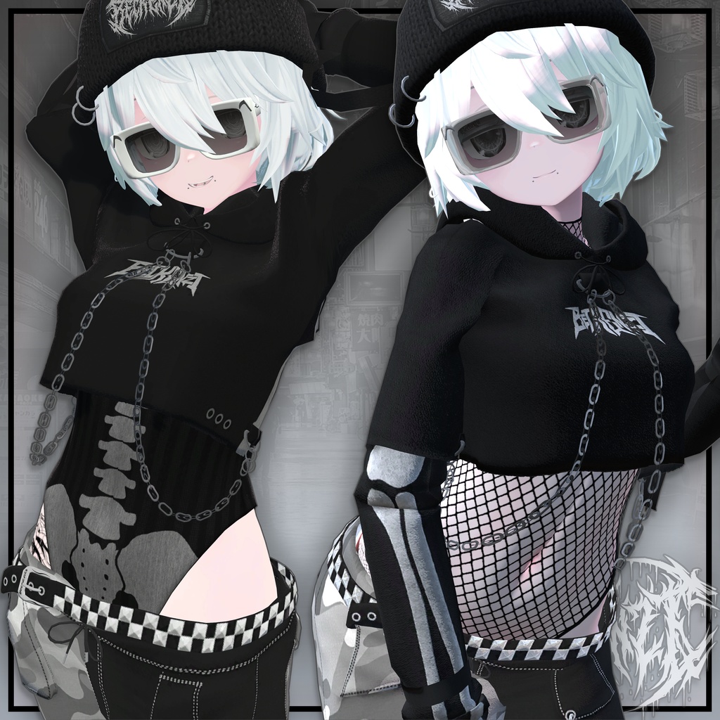 BECKENZI ワンピースボディスーツ