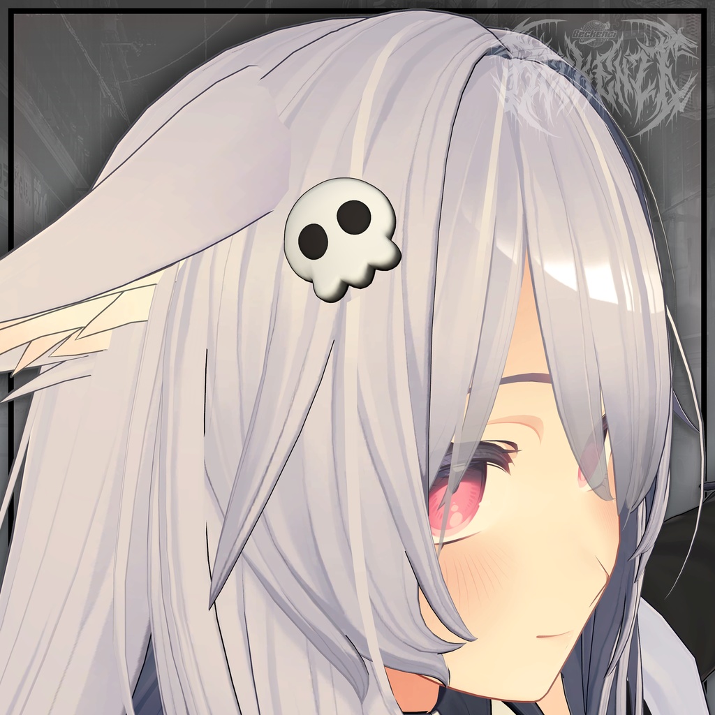 スカルクリップ / Chibi Skull Clip