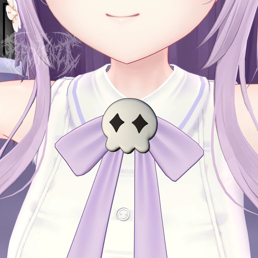 スカルクリップ / Chibi Skull Clip