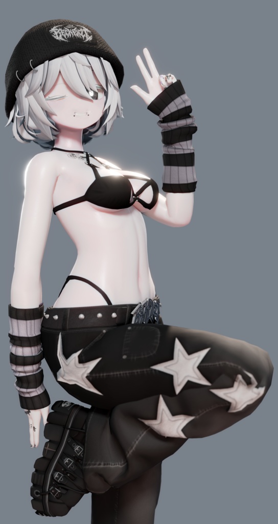 BECKENZI パンツ+ベルト/Belt & Pants