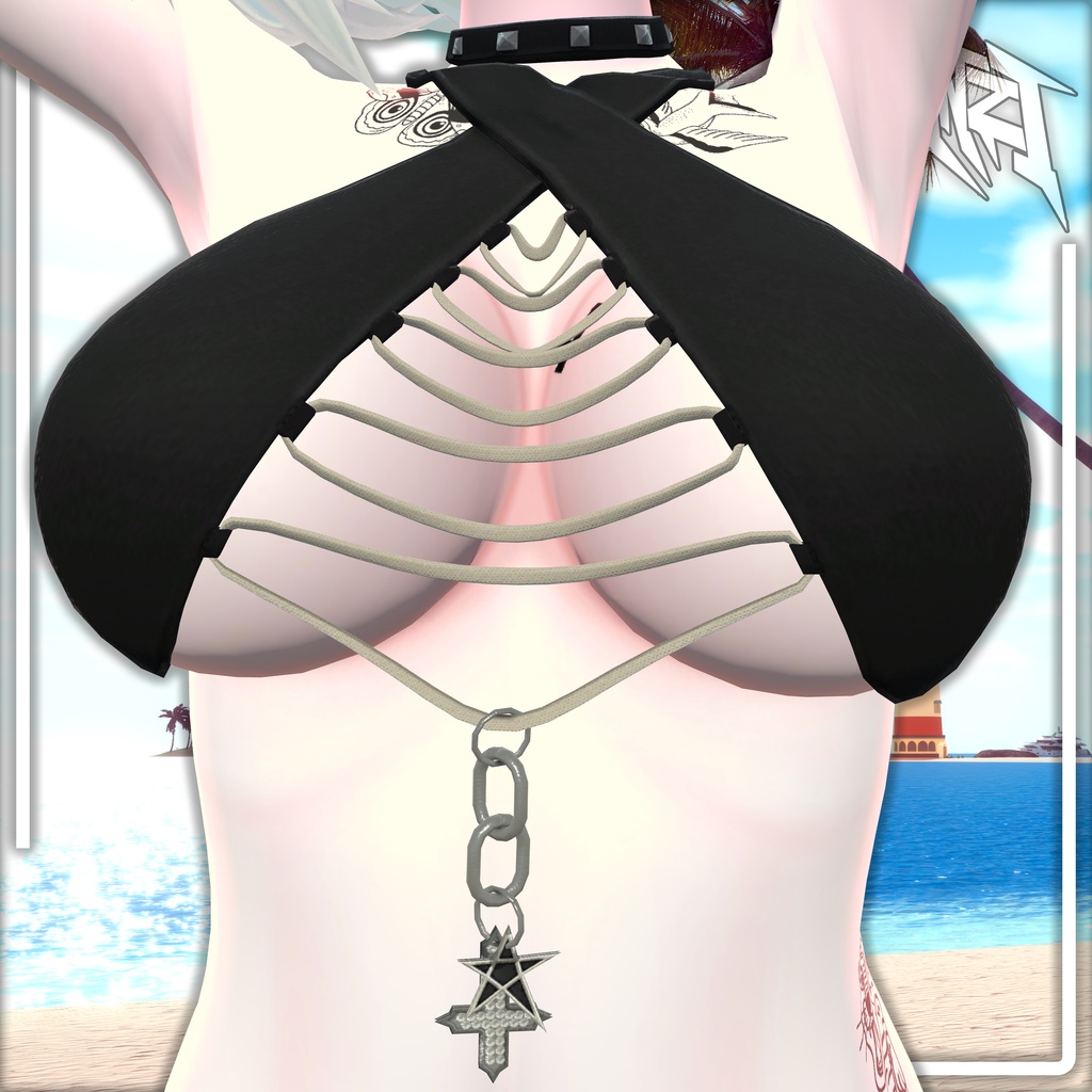 BECKENZI ロープビキニ+中空セーター For Moe/萌, Kikyo/桔梗, Shinra/森羅, Maya/舞夜, Rindo/竜胆, Selestia/セレスティア