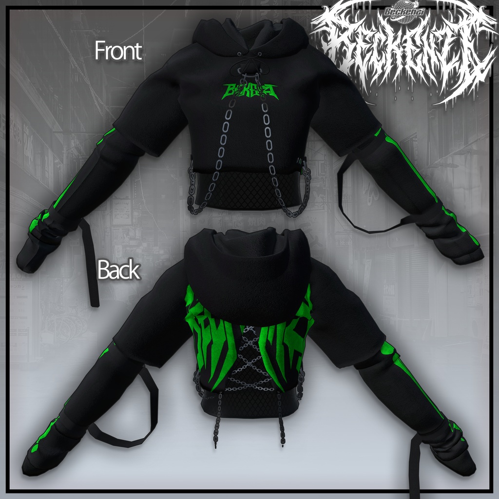 BECKENZI パーカー、パンツ、ブーツ + アクセサリー For ヴェール・Velle