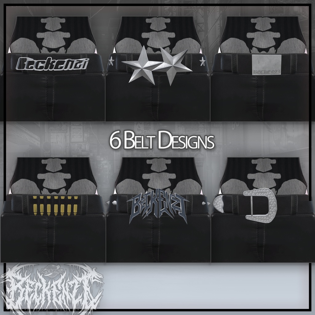 BECKENZI セーター、ベルト パンツ、下駄 For マヌカ/Manuka