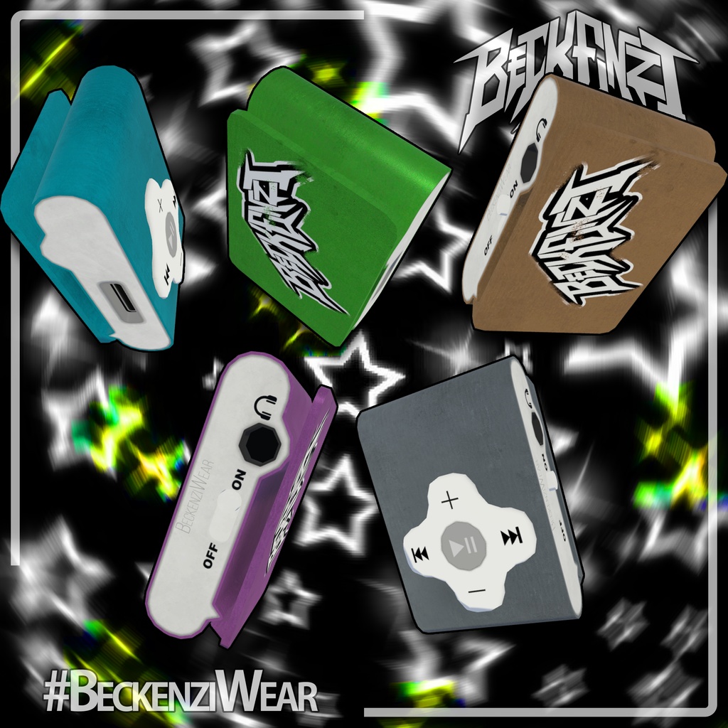 BECKENZI Mini 音楽プレーヤー