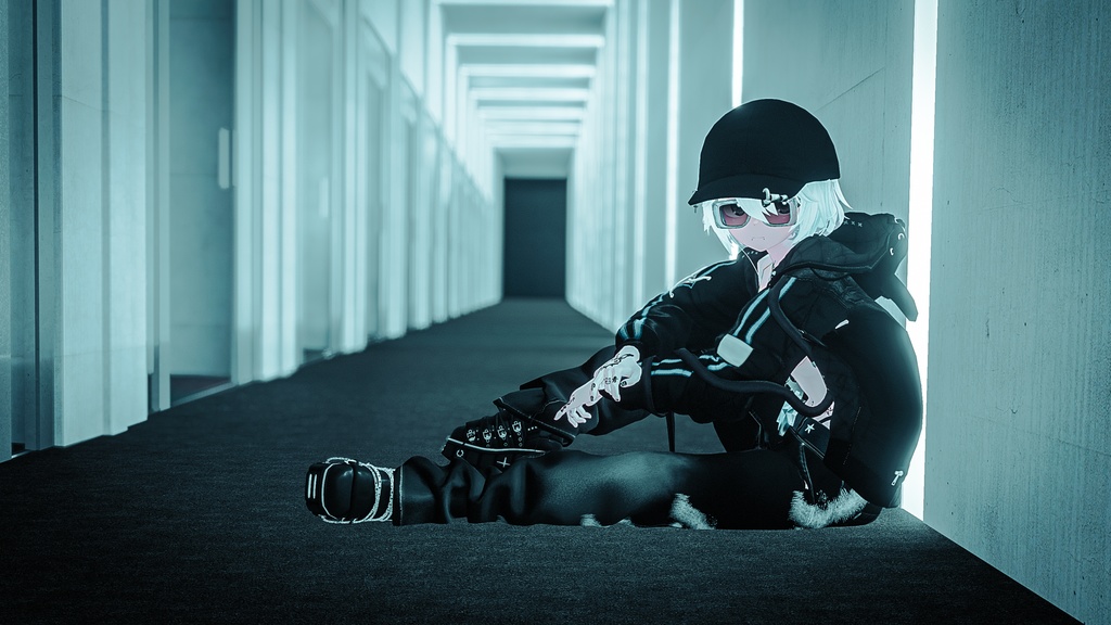 BECKENZI X SHELTER. CAP w/Pendant + Hoops