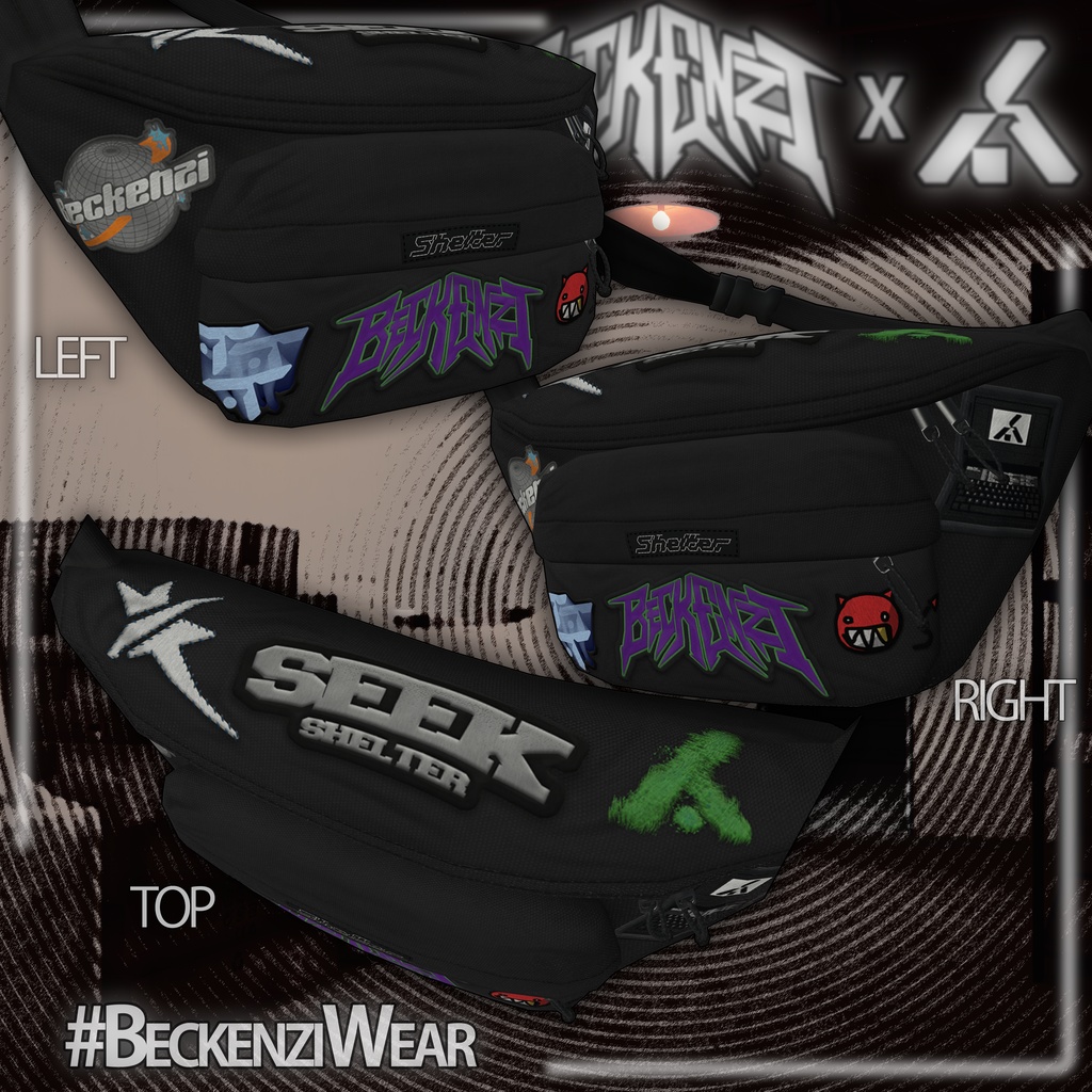 BECKENZI X SHELTER. CROSS-BODY BAG