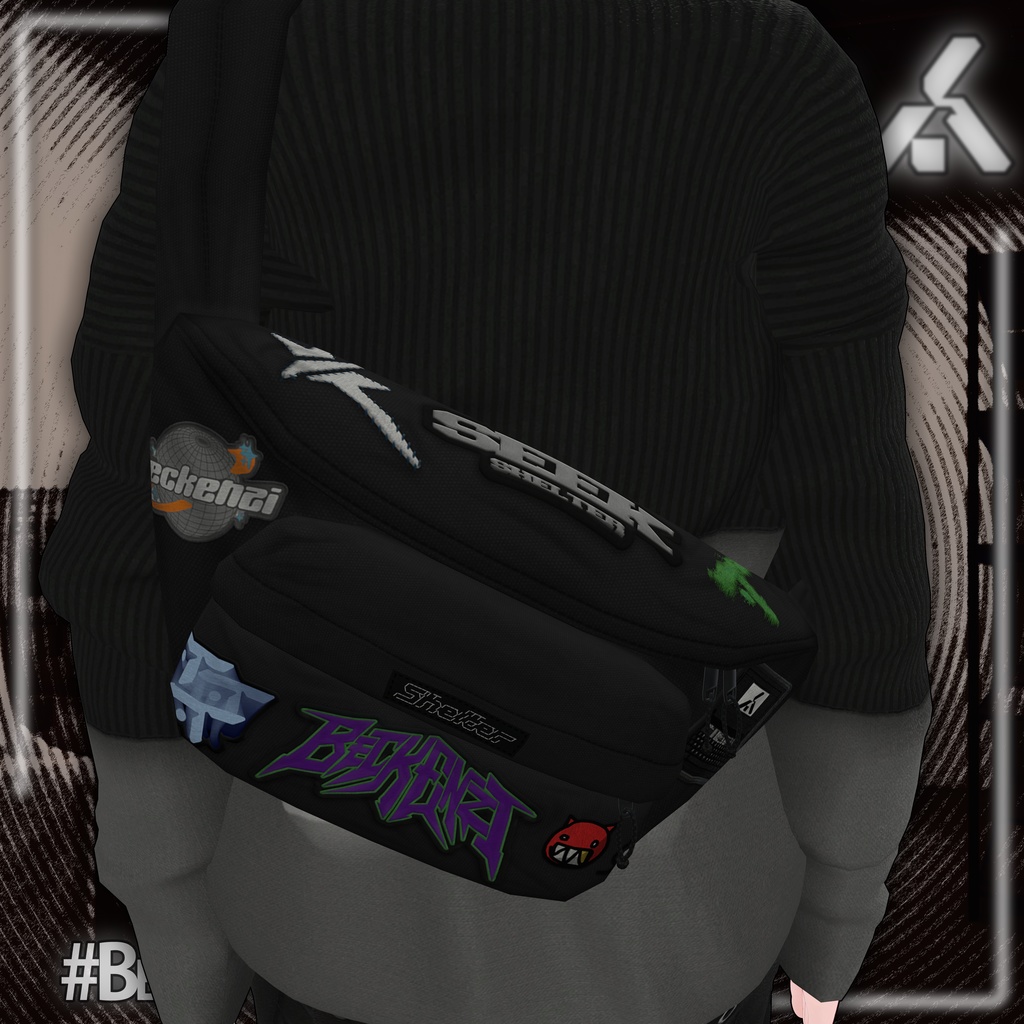 BECKENZI X SHELTER. CROSS-BODY BAG