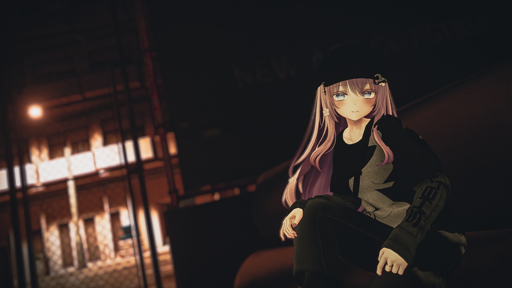 BECKENZI X SHELTER. LAYERED T-SHIRT