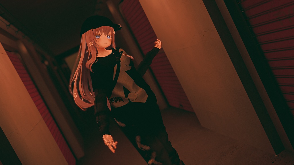 BECKENZI X SHELTER. LAYERED T-SHIRT