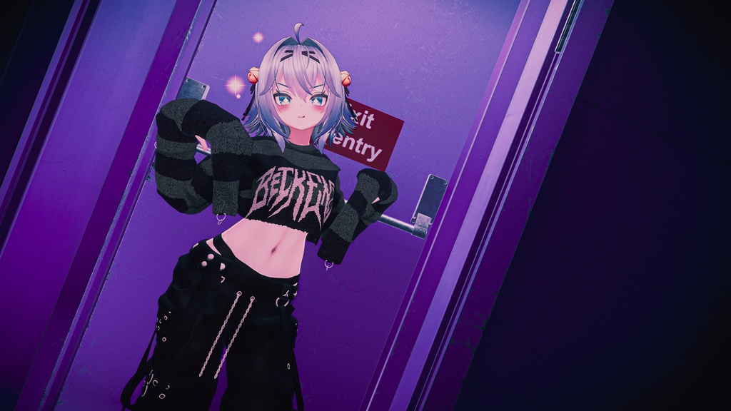 BECKENZI X SHELTER. RAVE CARGO PANTS