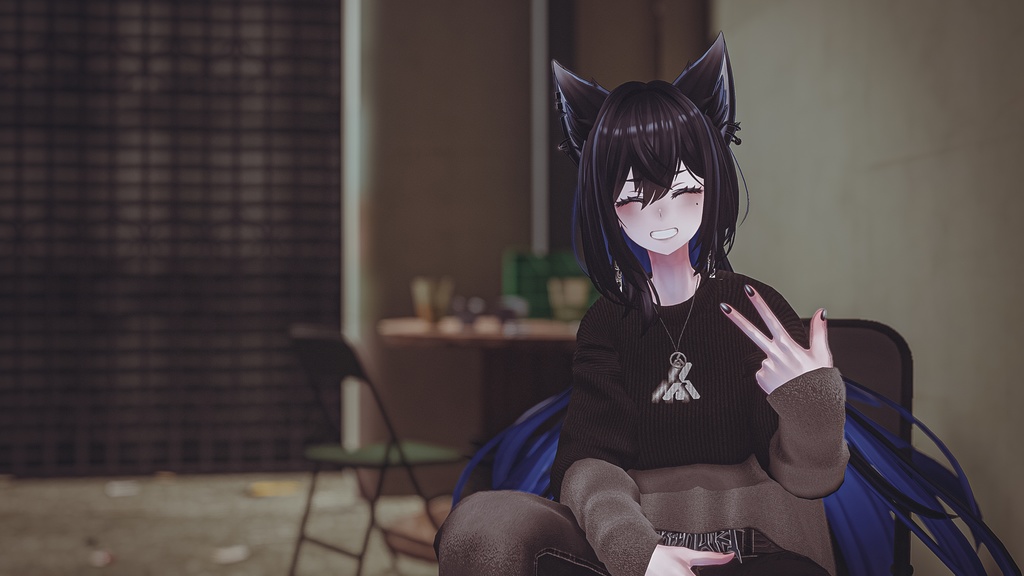 BECKENZI X SHELTER. SWEATSHIRT