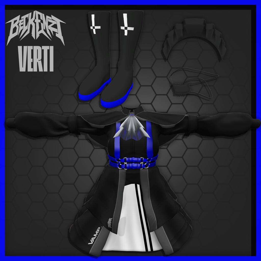 BECKENZI X VERTIGRIS ドレス