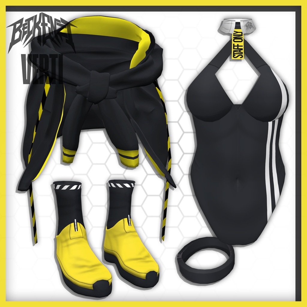 BECKENZI X VERTIGRIS バニースーツ