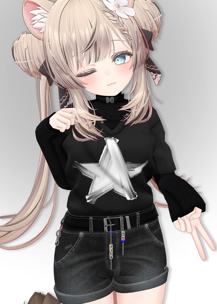 BECKENZI セーター&ショートパンツ /Sweater & Shorts