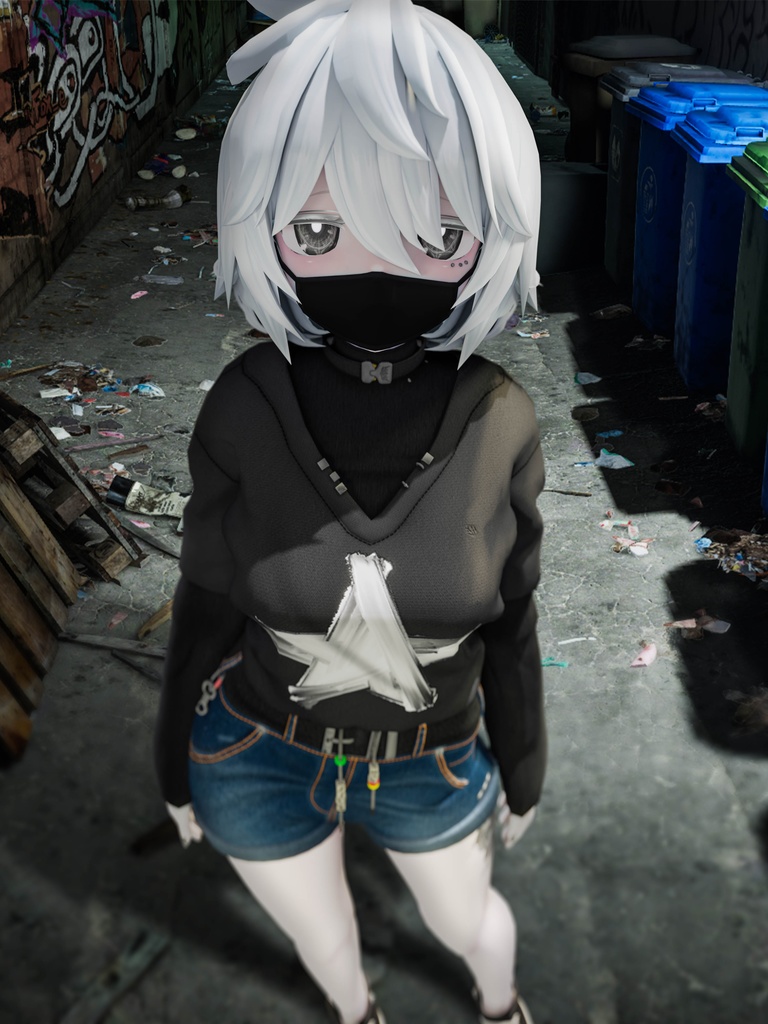 BECKENZI セーター&ショートパンツ /Sweater & Shorts