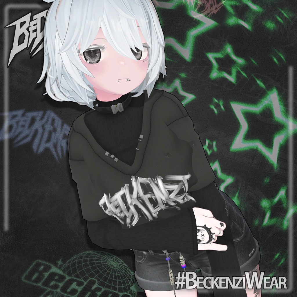 BECKENZI セーター&ショートパンツ /Sweater & Shorts