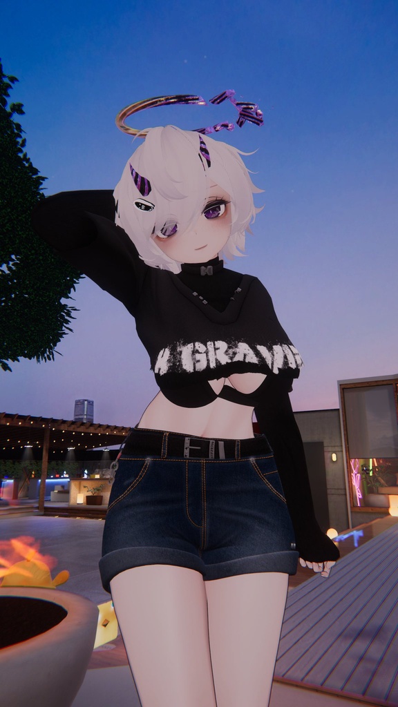 BECKENZI セーター&ショートパンツ /Sweater & Shorts