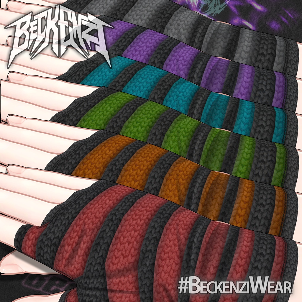 BECKENZI ゴスグローブ/Goth Gloves