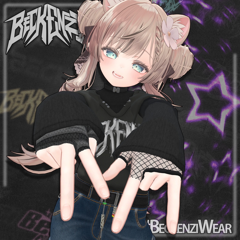 BECKENZI ゴスグローブ/Goth Gloves