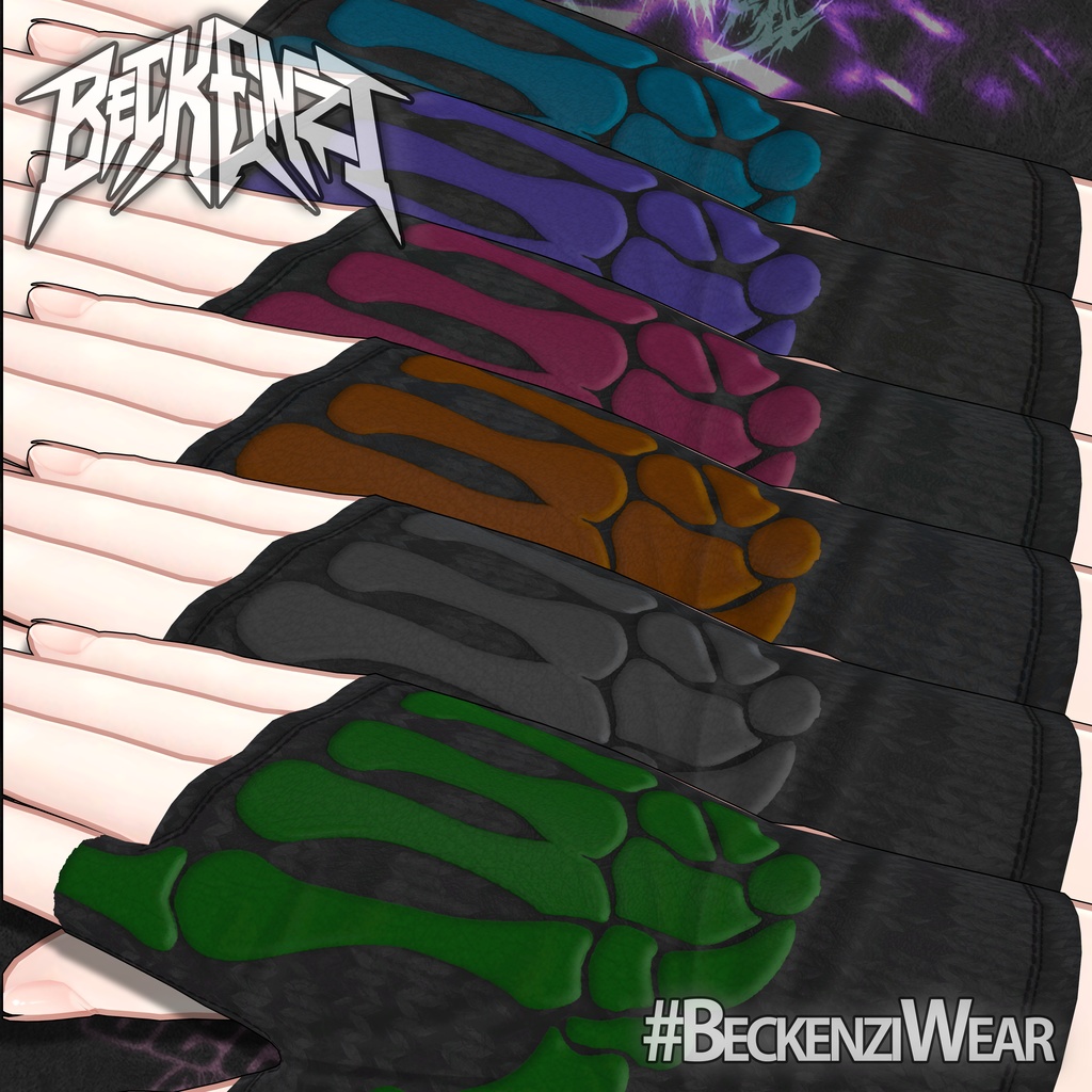 BECKENZI ゴスグローブ/Goth Gloves