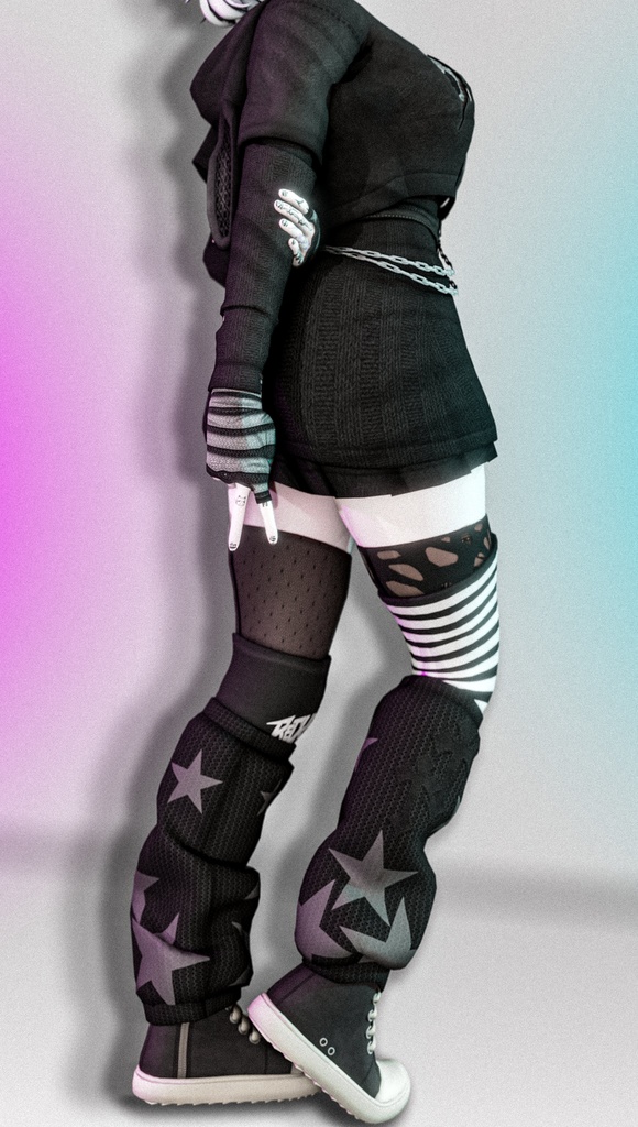 BECKENZI レッグウォーマー /Layered Legwarmers