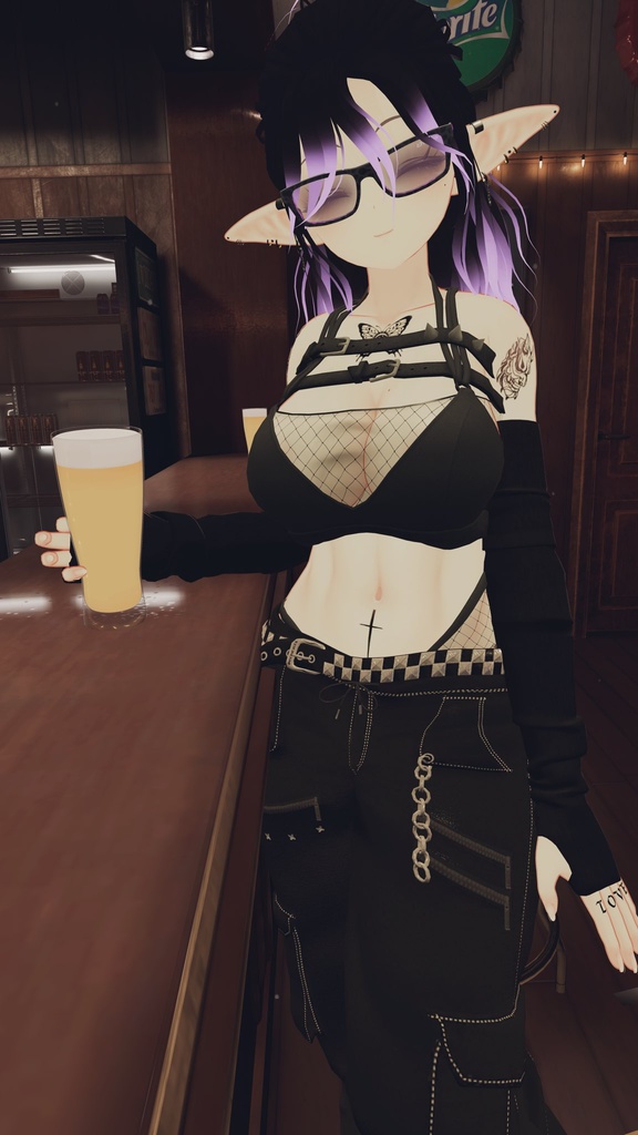 BECKENZI ゴス水着 /Goth Swimsuit