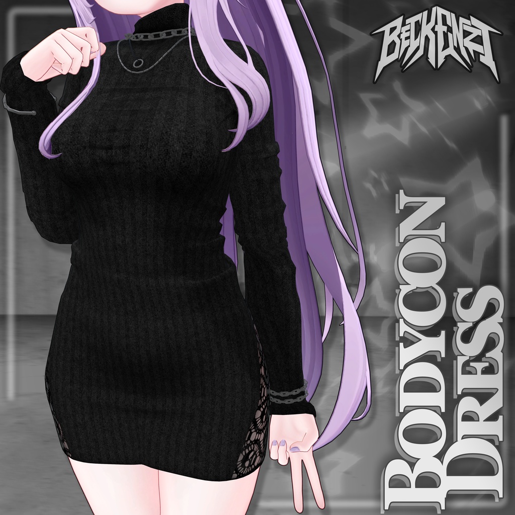 BECKENZI スリムドレス/Bodycon Dress