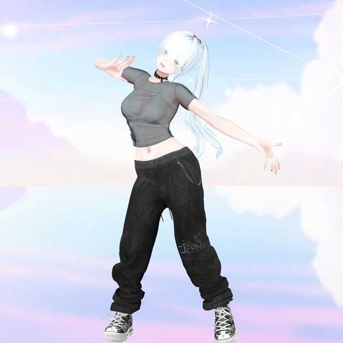 BECKENZI スウェットパンツとTシャツ/ Sweatpants and T-Shirt