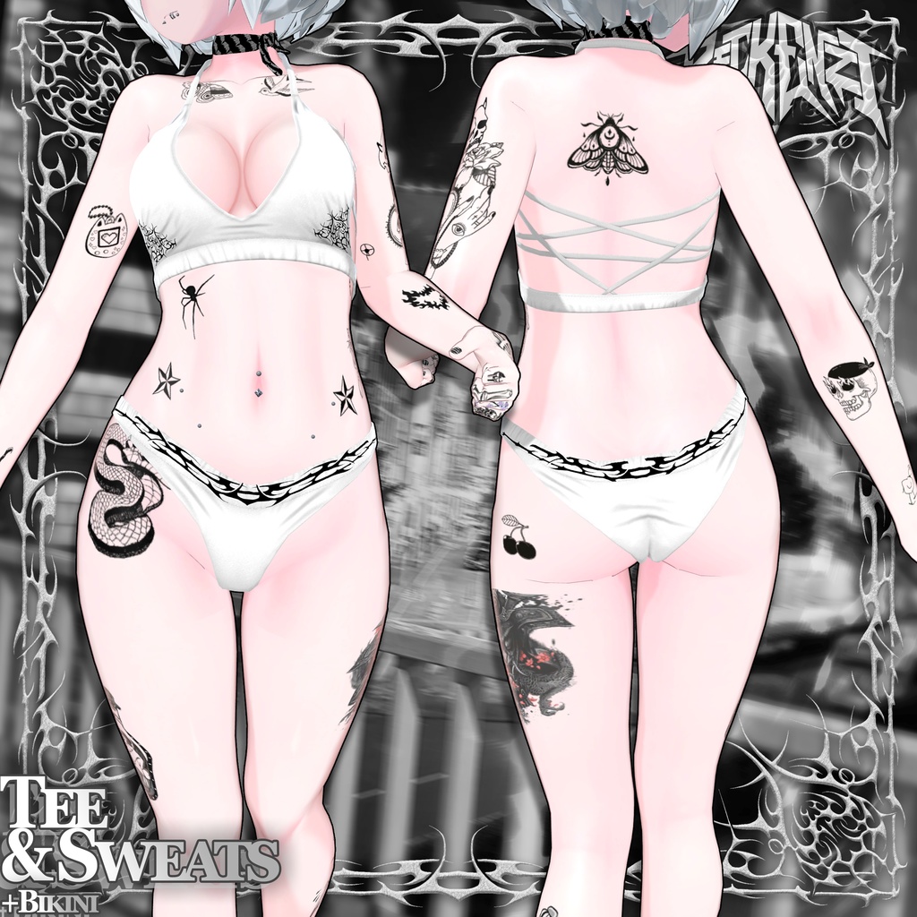 BECKENZI スウェットパンツとTシャツ/ Sweatpants and T-Shirt