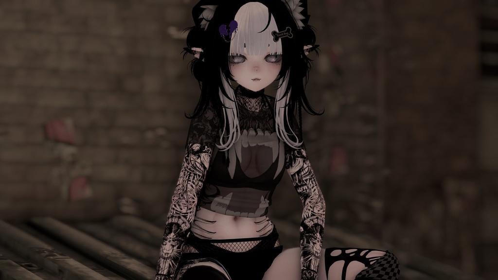 BECKENZI スウェットパンツとTシャツ/ Sweatpants and T-Shirt