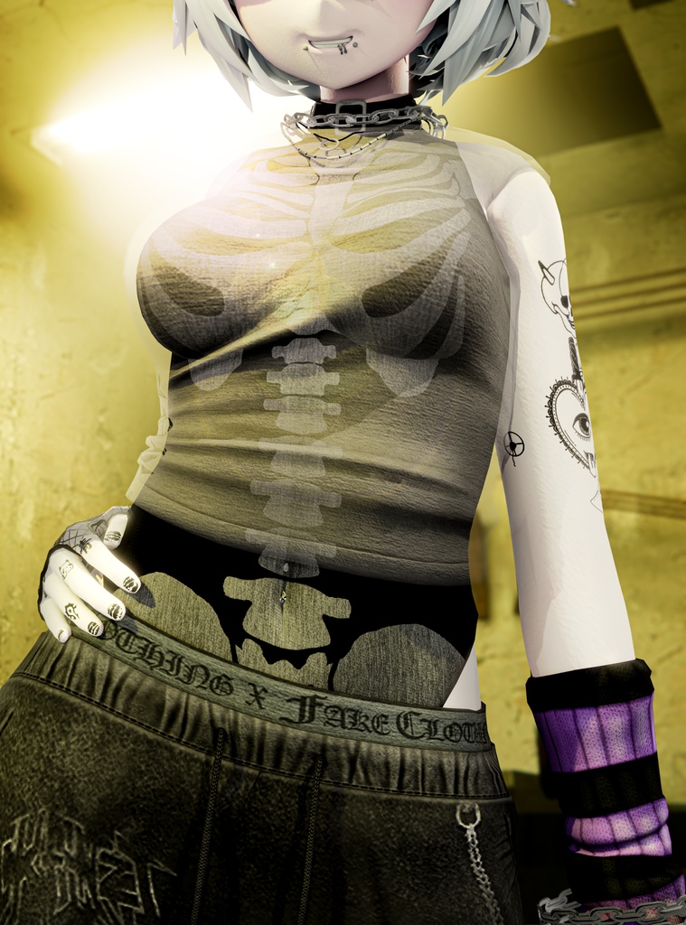 BECKENZI ワンピースボディスーツ/Bone BodySuit for Shinano/しなの, Airi/愛莉, Rurune/ルルネ