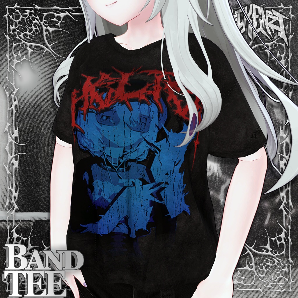 BECKENZI X SHELTER Band Tee/バンドTシャツ