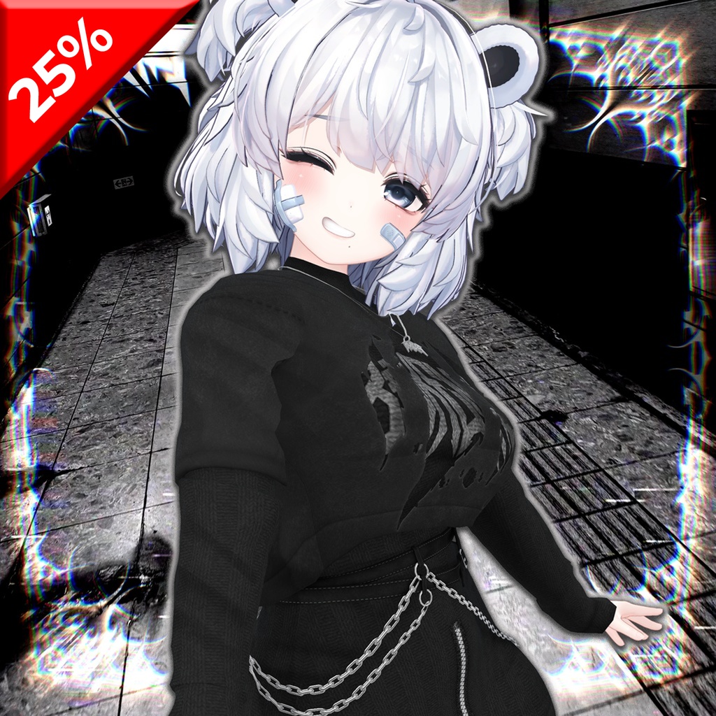 [25%OFF] BECKENZI うさぎのパーカー/Bunny Hoodie [19アバタ/Avatars]