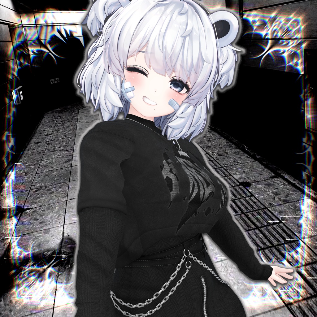 BECKENZI うさぎのパーカー/Bunny Hoodie [15アバタ/Avatars]