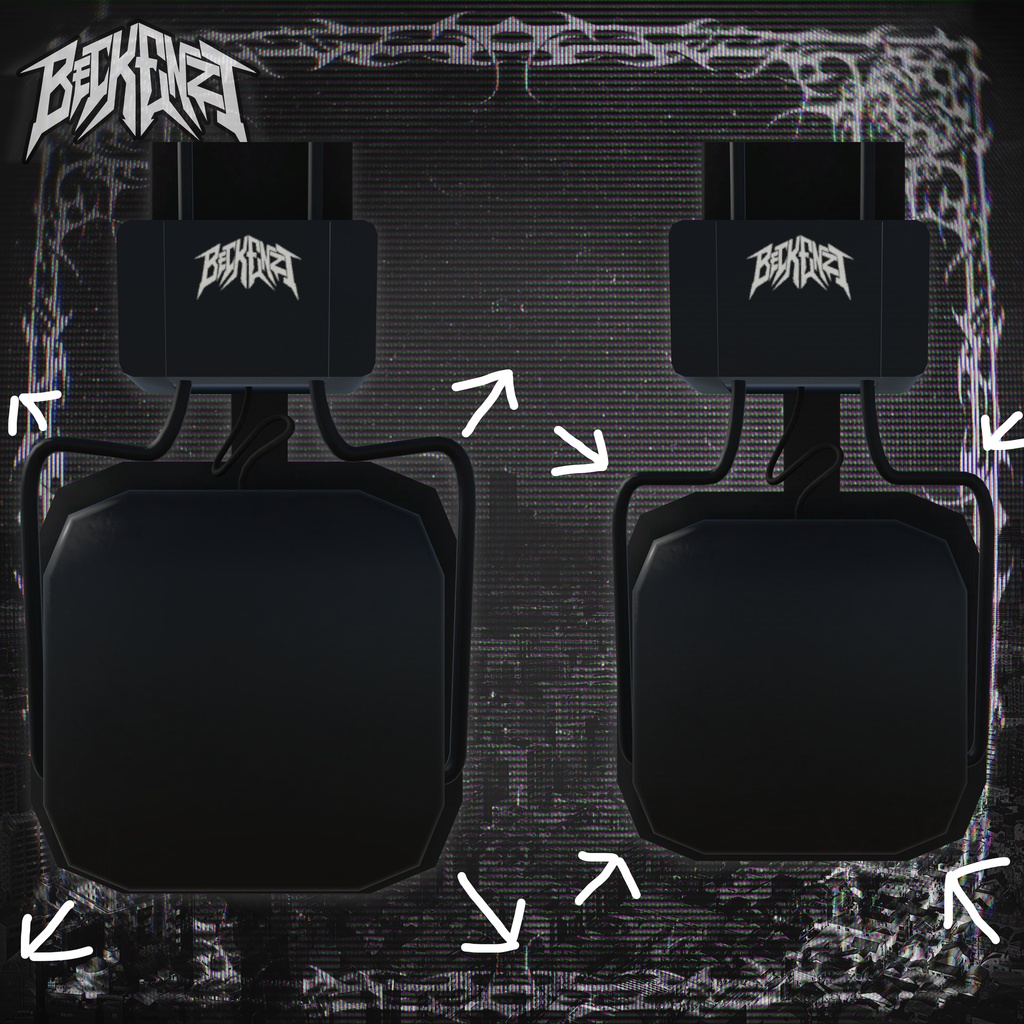 🎧BECKENZI レトロヘッドフォン/Retro Headphones