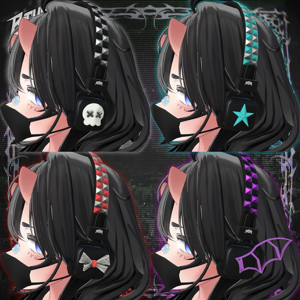 🎧BECKENZI レトロヘッドフォン/Retro Headphones