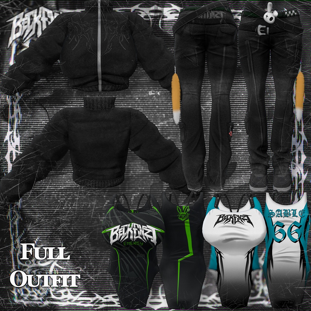 🐰オリジナル3Dモデル「セーブル」