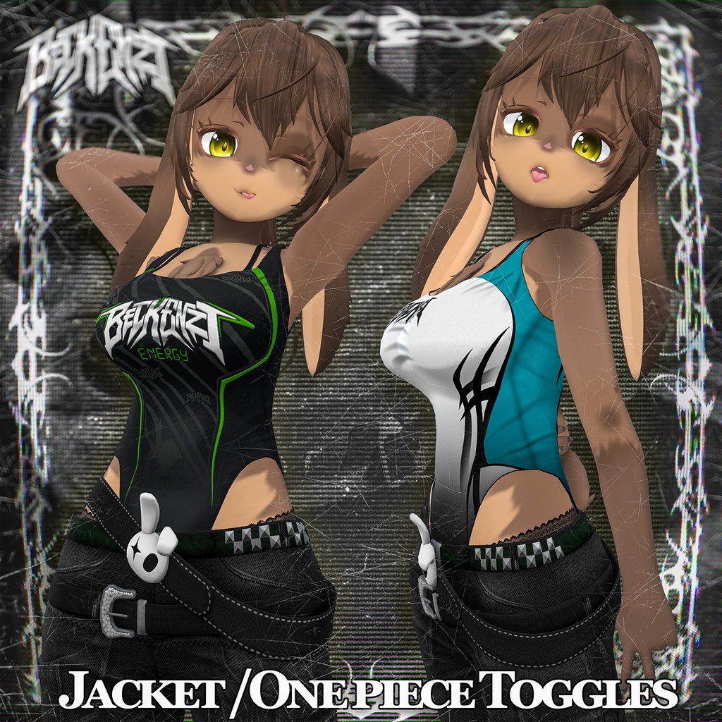 🐰オリジナル3Dモデル「セーブル」