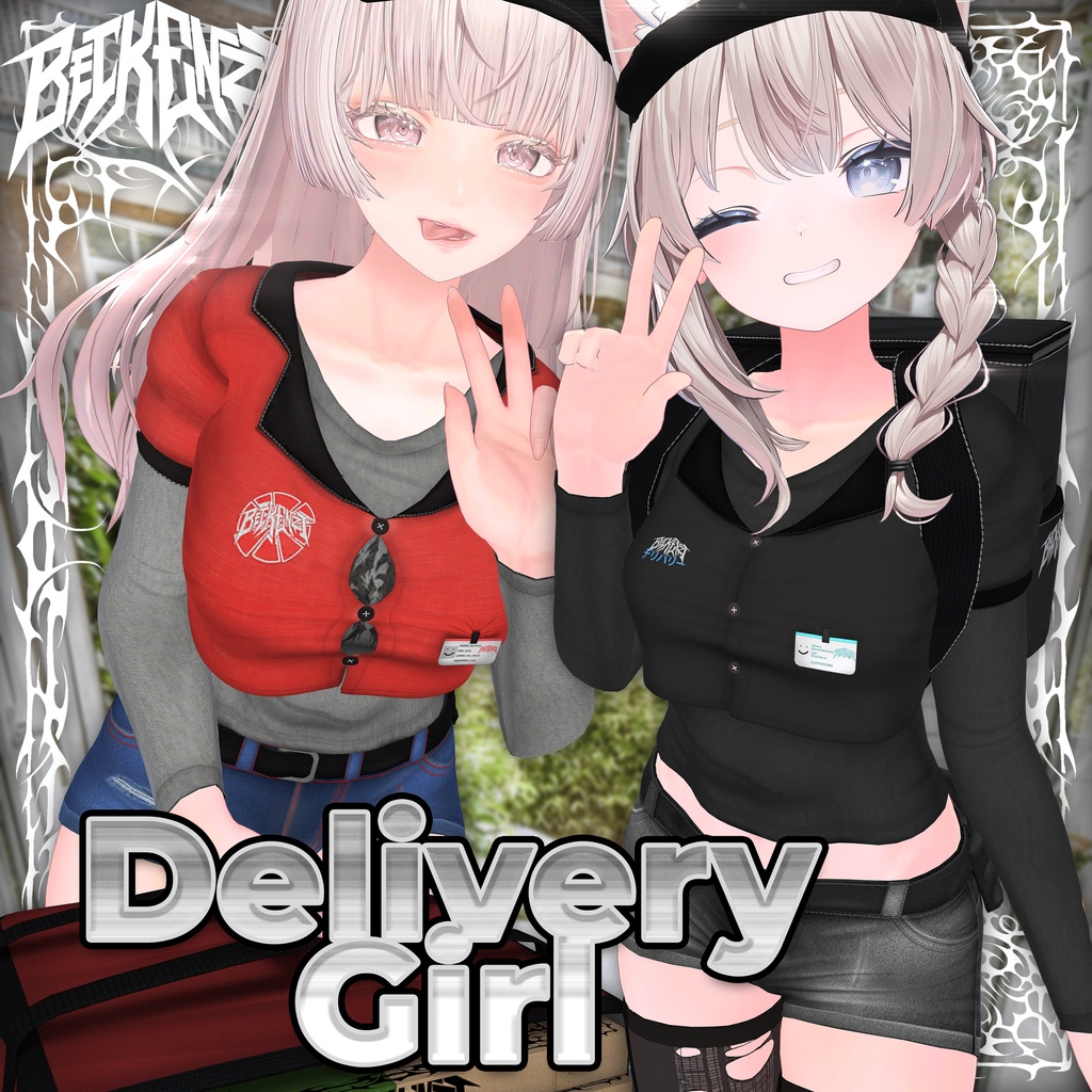 ✨新発売セール✨BECKENZI Delivery Girl/配達の女の子🍕📫[15+アバタ/Avatars] 
