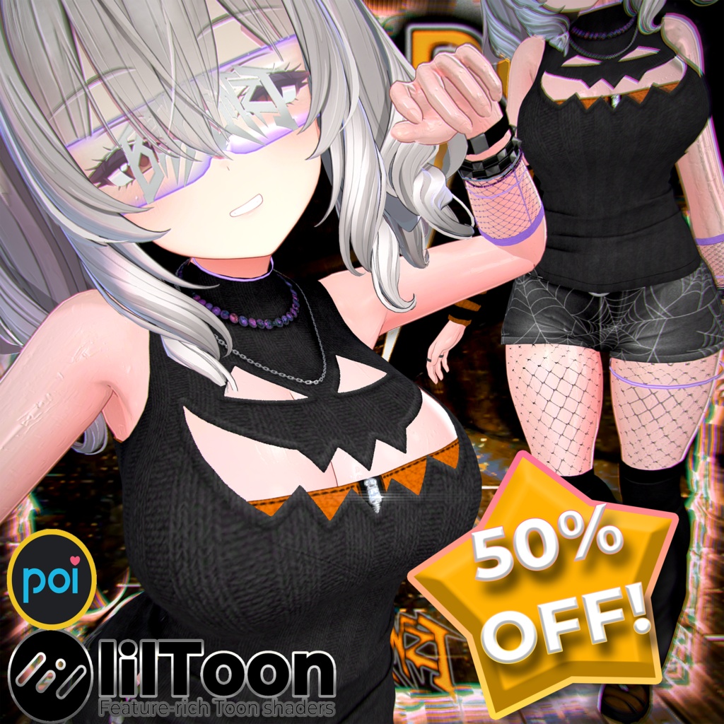 🎃ハロウィンセール！🎃 AcidPop Set/アシッドポップセット💚🕶️[20+アバタ/Avatars]