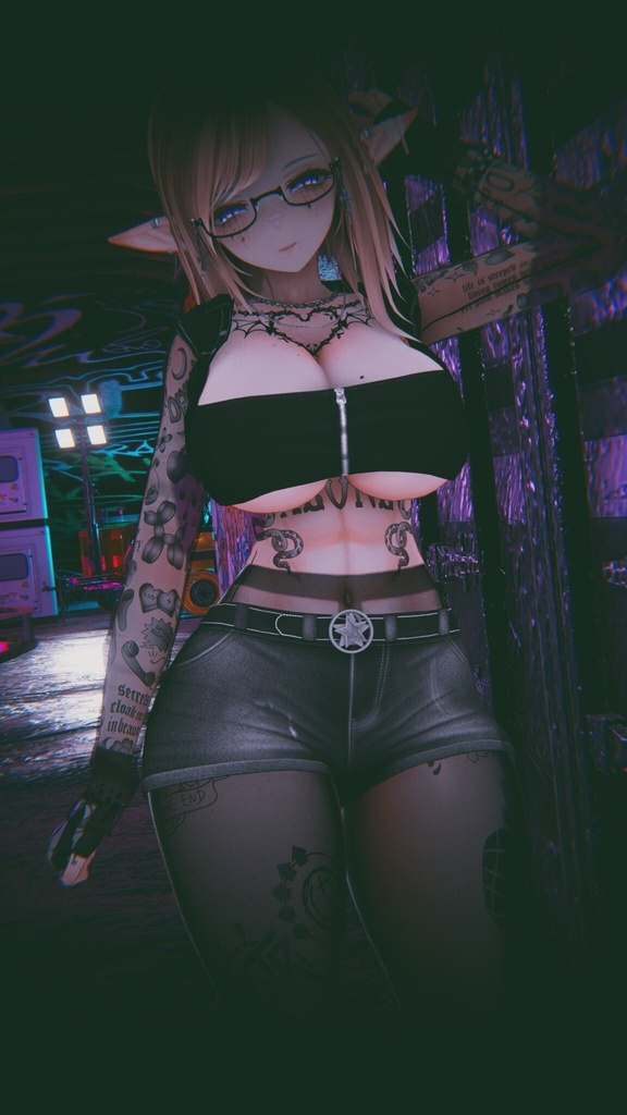 BECKENZI AcidPop Set/アシッドポップセット💚🕶️[20+アバタ/Avatars] 缩略图 11