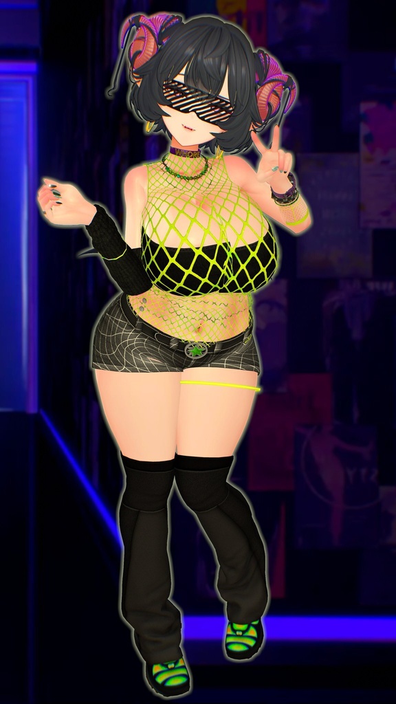 BECKENZI AcidPop Set/アシッドポップセット💚🕶️[20+アバタ/Avatars] 缩略图 16