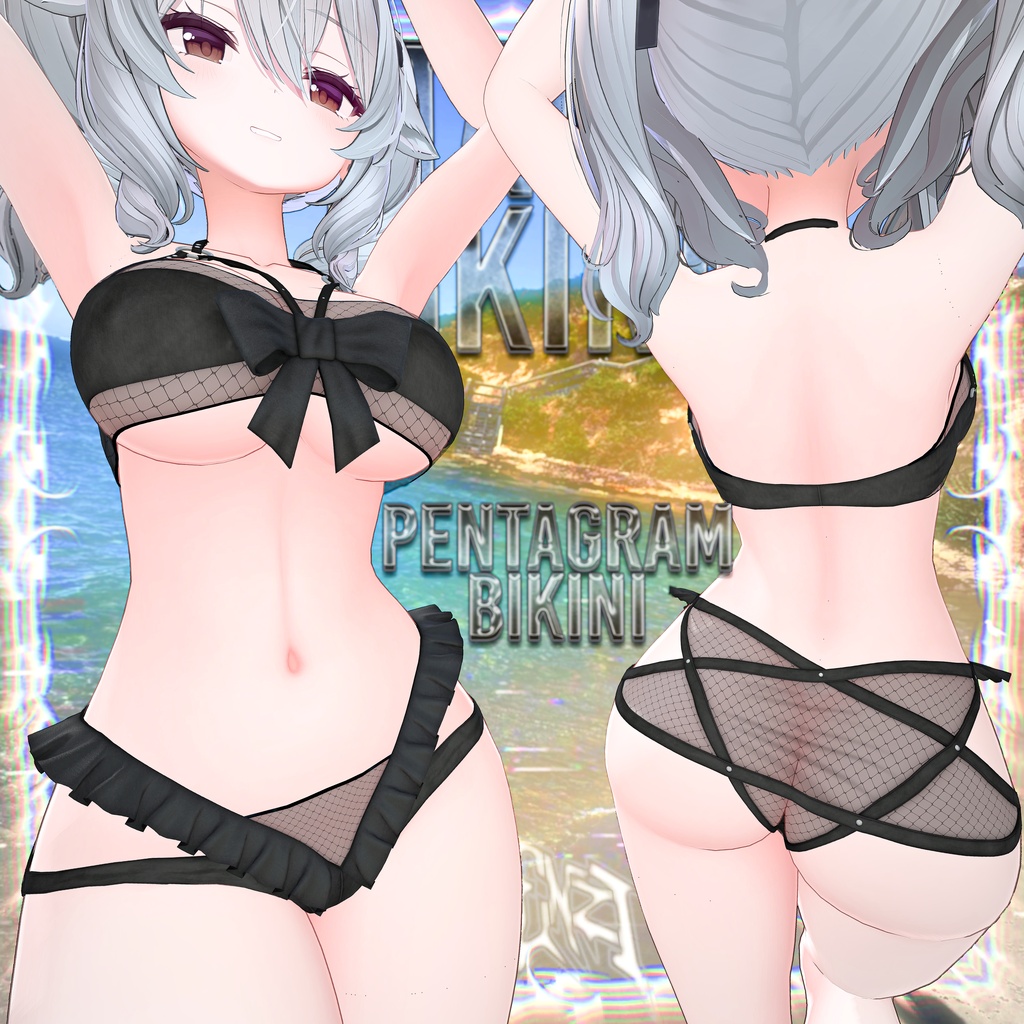 [48時間🎀50%OFF] BECKENZI PentaBikini/ペンタビキニ🖤🎀[19+アバタ/Avatars]