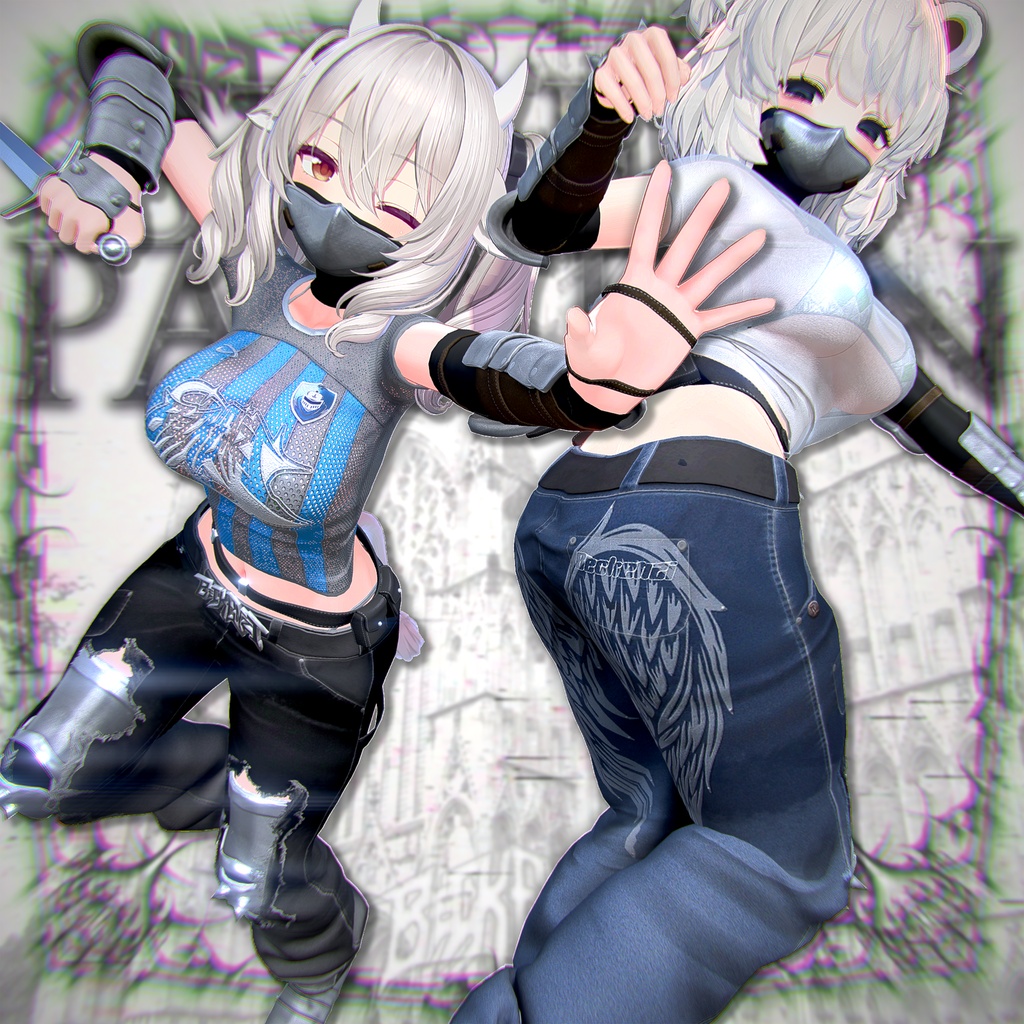 💥対応記念セール🏷️BECKENZI Street-Paladin/ストリート・パラディン🗡️🛡️[15+アバタ/Avatars]