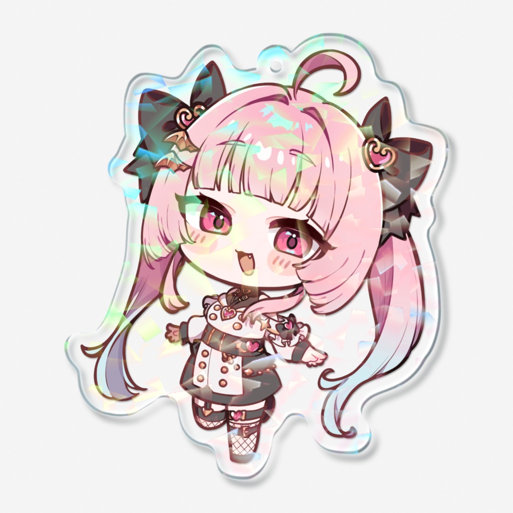 暁羽りい ホログラムアクリルキーホルダー(通常衣装)
