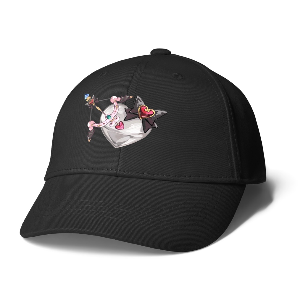 暁羽りい 推しマキャップ(ブラック/ホワイト)